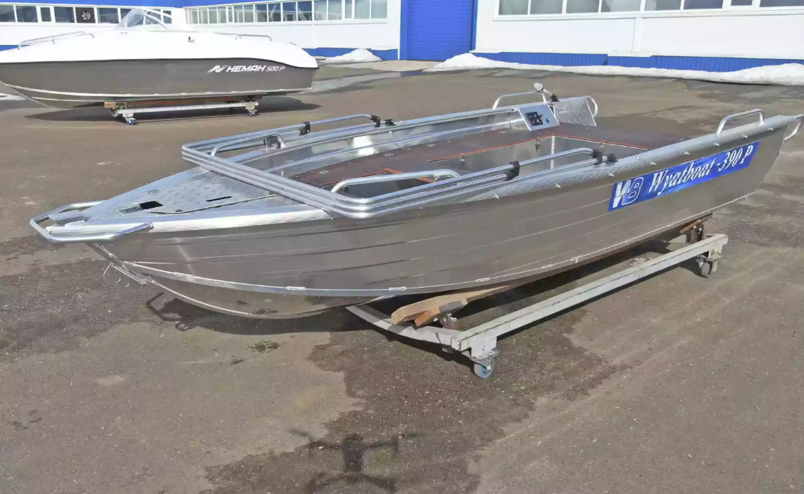 Алюминиевая лодка Wyatboat-390РМ в Элисте