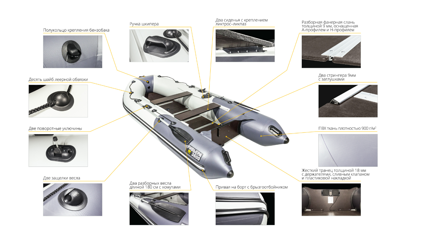 Лодка Ривьера Компакт 2900 СК в Элисте