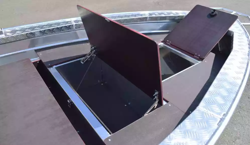 Алюминиевая лодка Wyatboat-390Р Fish в Элисте