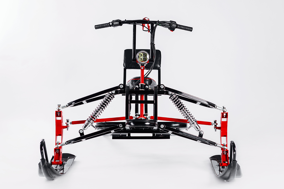 Лыжный модуль IKUDZO с подогревом ручек пластиковые лыжи в Элисте