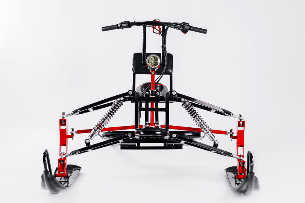 Лыжный модуль IKUDZO с подогревом ручек пластиковые лыжи в Элисте