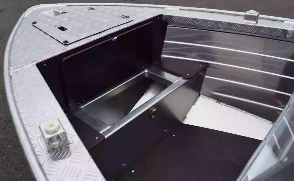 Алюминиевая лодка Wyatboat-390 DCM Увеличенный борт в Элисте