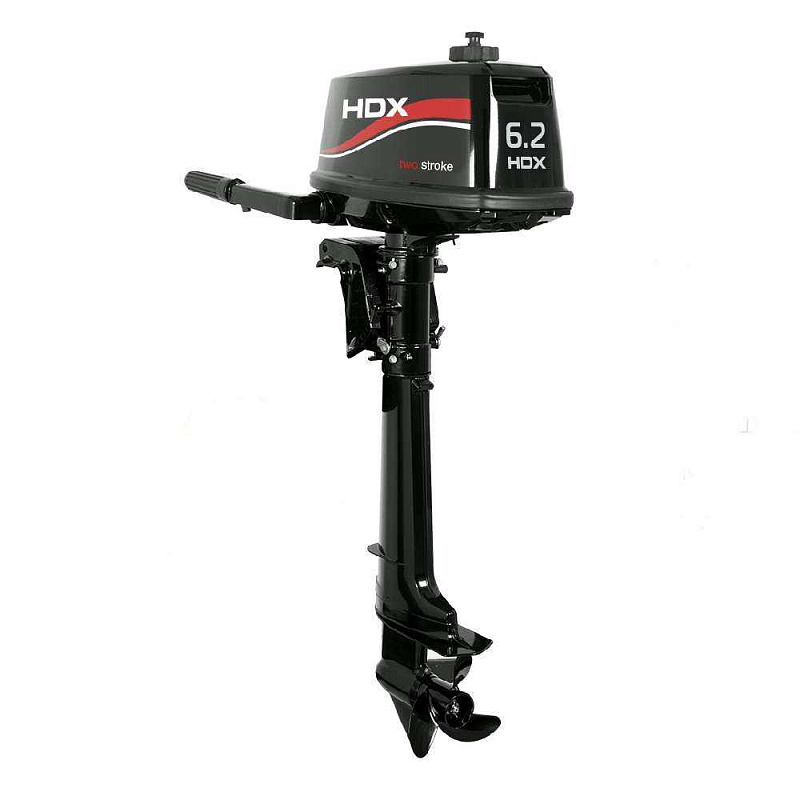 Лодочный мотор 2-х тактный HDX R series T 6,2 BMS (с топливным баком 24л) в Элисте