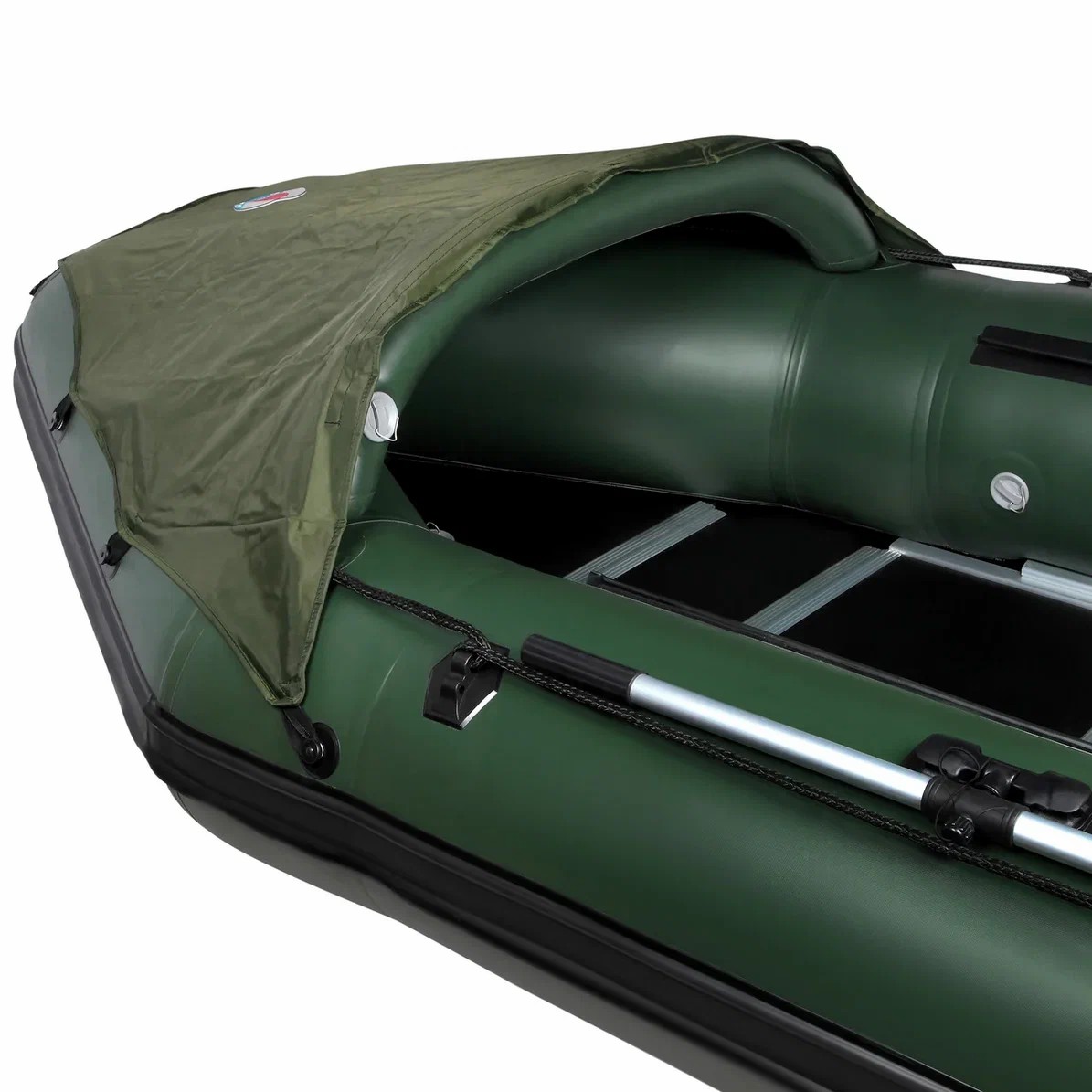 КОМПЛЕКТ НОСОВОГО ТЕНТА К ЛОДКЕ SMARINE SDP MAX 365-380 ЗЕЛЕНЫЙ в Элисте