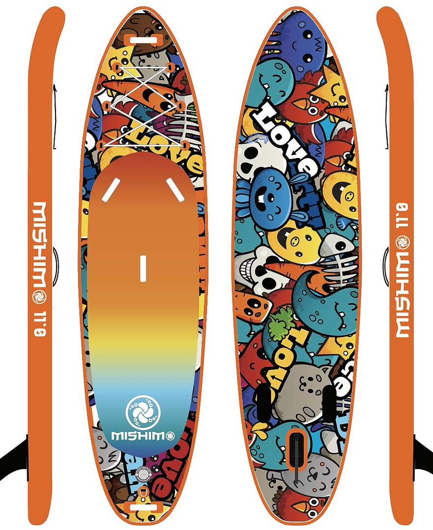SUP (САП) Доска MISHIMO CRAZY-LINE 9.5’ (305см) в Элисте