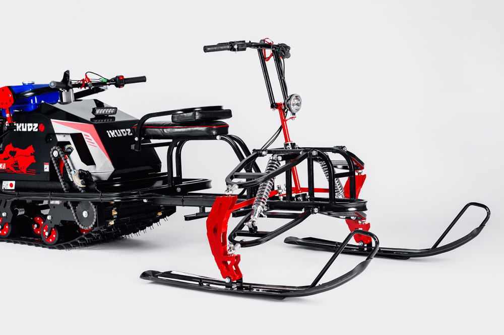 Лыжный модуль IKUDZO TERRAIN с подогревом ручек металлические лыжи в Элисте