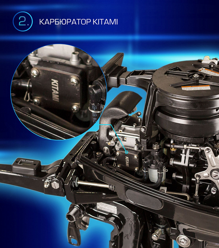 Лодочный мотор MARLIN PROLINE MP 9.9(20) AMHL FORCE в Элисте