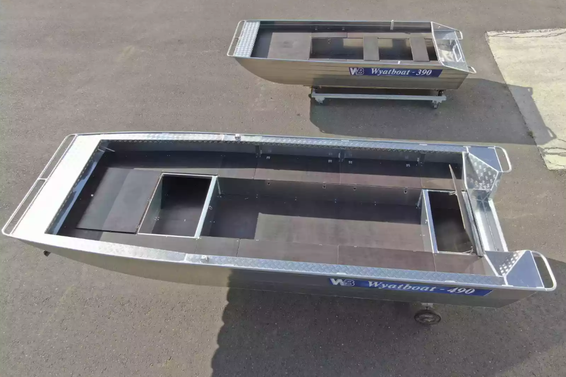Алюминиевая лодка Wyatboat-490 Jonboat в Элисте