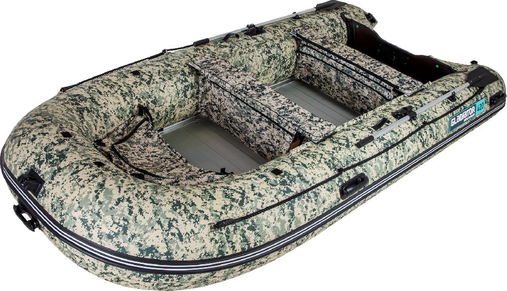 НАДУВНАЯ ЛОДКА GLADIATOR C420AL в Элисте