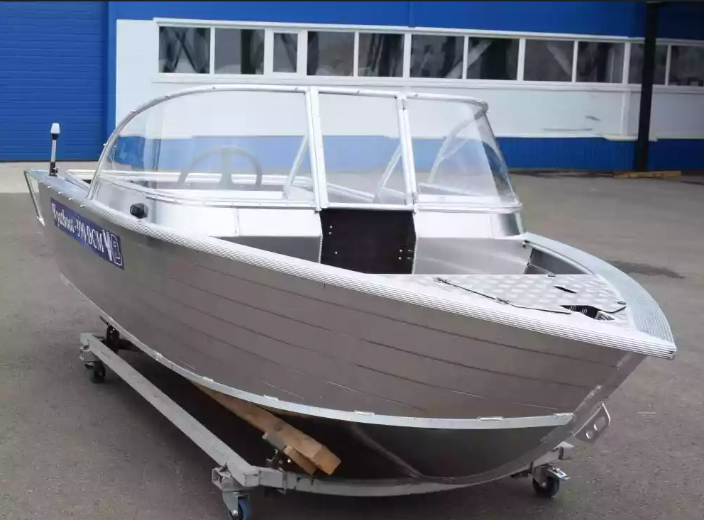 Алюминиевая лодка Wyatboat-390 DCM Увеличенный борт в Элисте