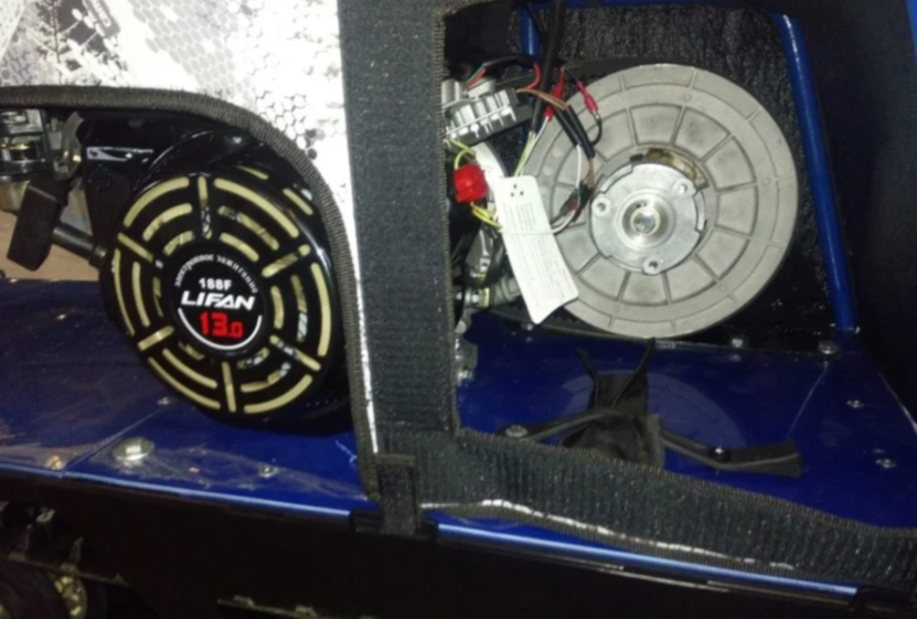 Мотобуксировщик ЮКОН 380 6.5 л.с. в Элисте