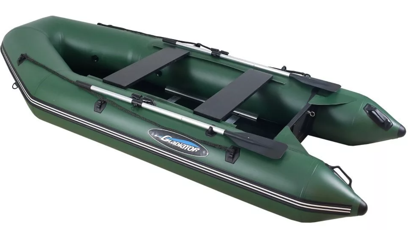 МОТОРНО-ГРЕБНАЯ ЛОДКА ПВХ GLADIATOR A 280 ТК С ФАНЕРНЫМ ДНОМ в Элисте