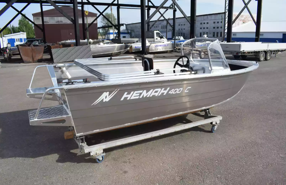 Алюминиевая лодка Неман-400 С в Элисте