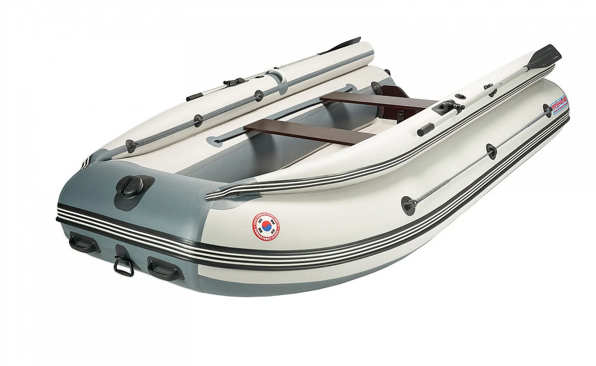 КОМПЛЕКТ ЛОДКА MISHIMO FAMILY LITE 390 + МОТОР 9,9 (15) Л.С. в Элисте