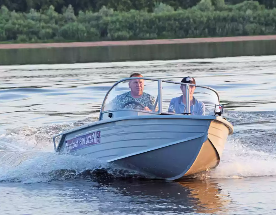 Алюминиевая лодка Wyatboat-390 DCM в Элисте
