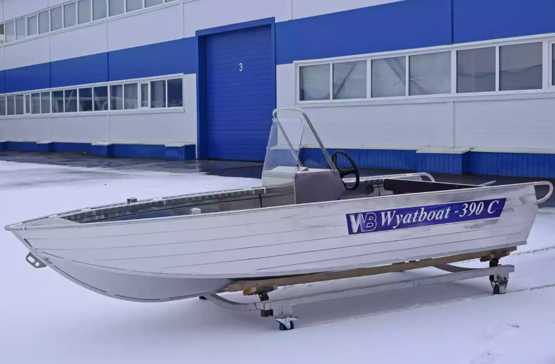 Алюминиевая лодка Wyatboat-390 C в Элисте