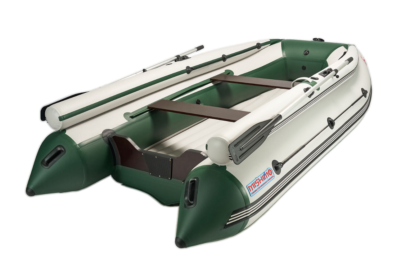 КОМПЛЕКТ ЛОДКА MISHIMO FAMILY LITE 370 + МОТОР 9,9 (15) Л.С. в Элисте