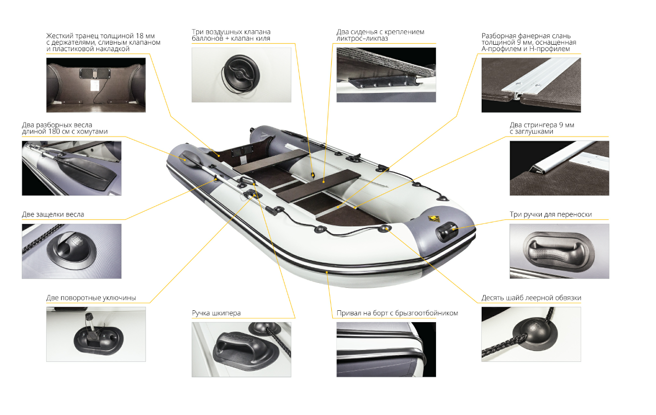 Лодка Ривьера Компакт 3600 СК в Элисте