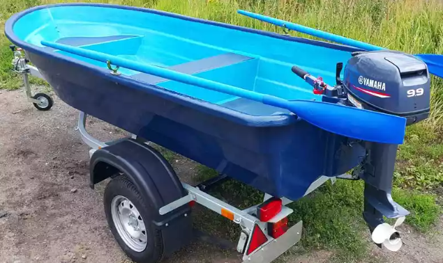 Стеклопластиковая лодка Neman-340 (тримаран) в Элисте