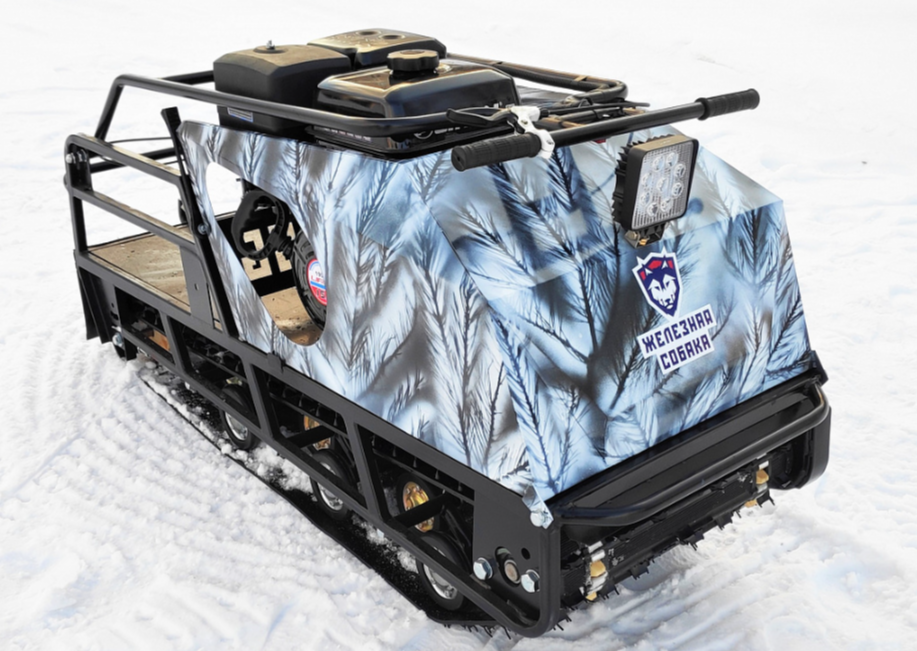 Мотобуксировщик Irondog (Железная собака) M600 15 Камуфляж Охотник в Элисте