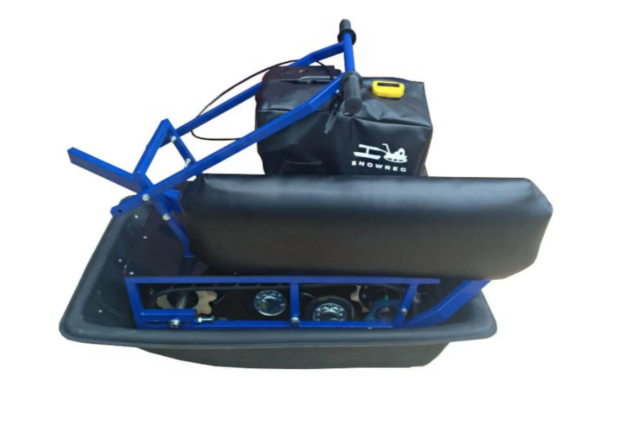 Мини-мотобуксировщик Альбатрос-М с фарой в Элисте