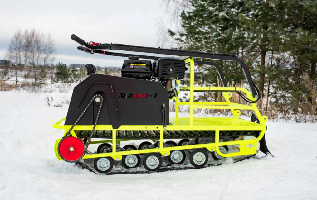 Мотобуксировщик Бурлак ХОЗЯИН-1 (капот металл) в Элисте