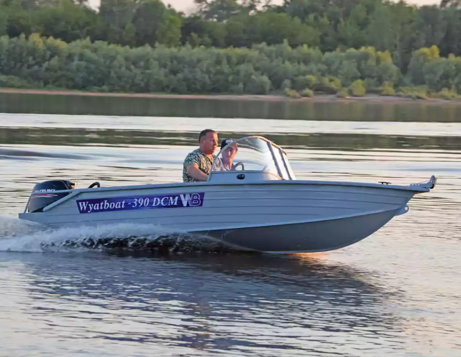 Алюминиевая лодка Wyatboat-390 DCM в Элисте