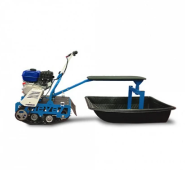 Мотобуксировщик НЕВА МС-1-YA (MX200) с санями и сиденьем в Элисте