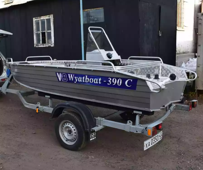 Алюминиевая лодка Wyatboat-390 C в Элисте