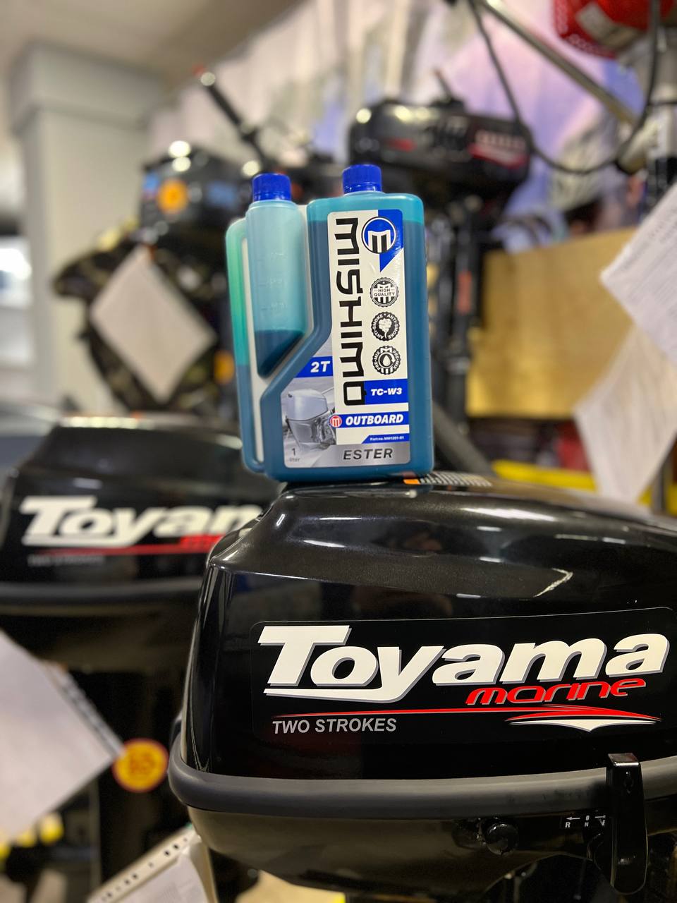 Масло MISHIMO 2T OUTBOARD (ESTER) полусинтетика 1 л в Элисте