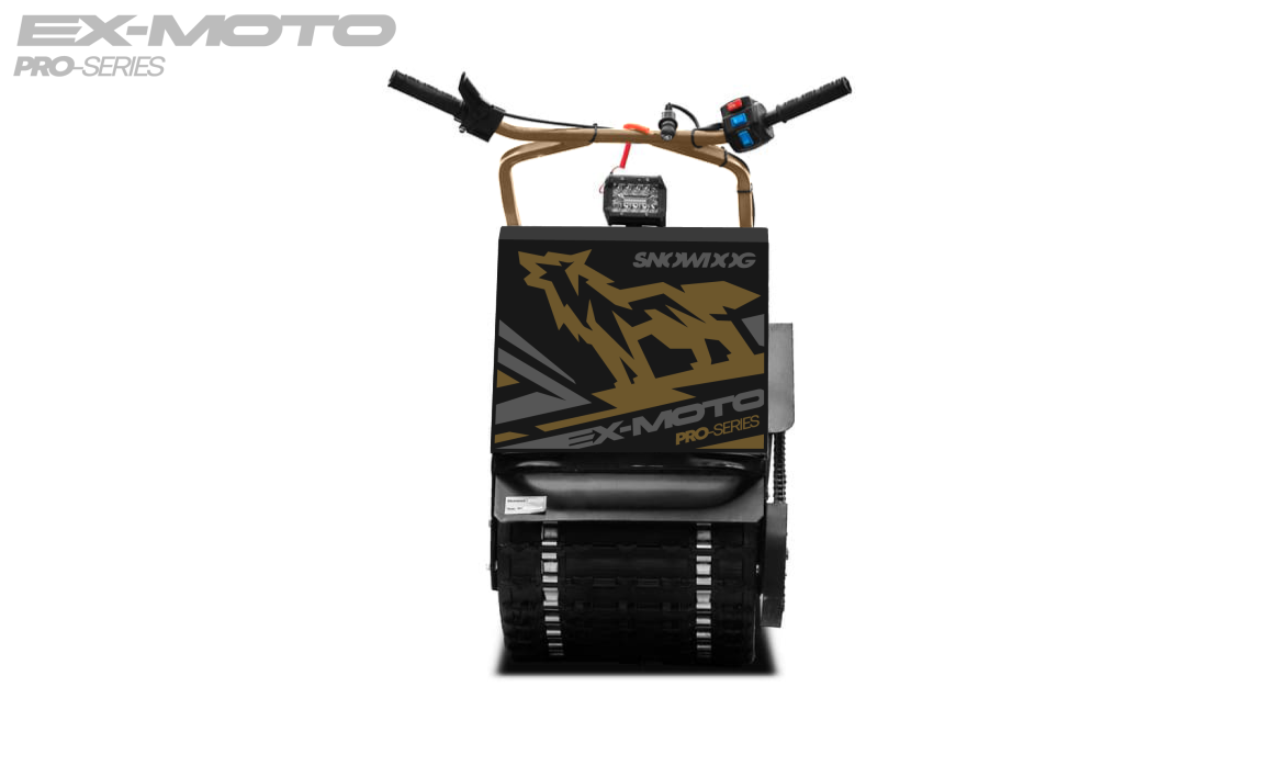 Мотобуксировщик EX-MOTO SNOWDOG S380 8л.с. в Элисте