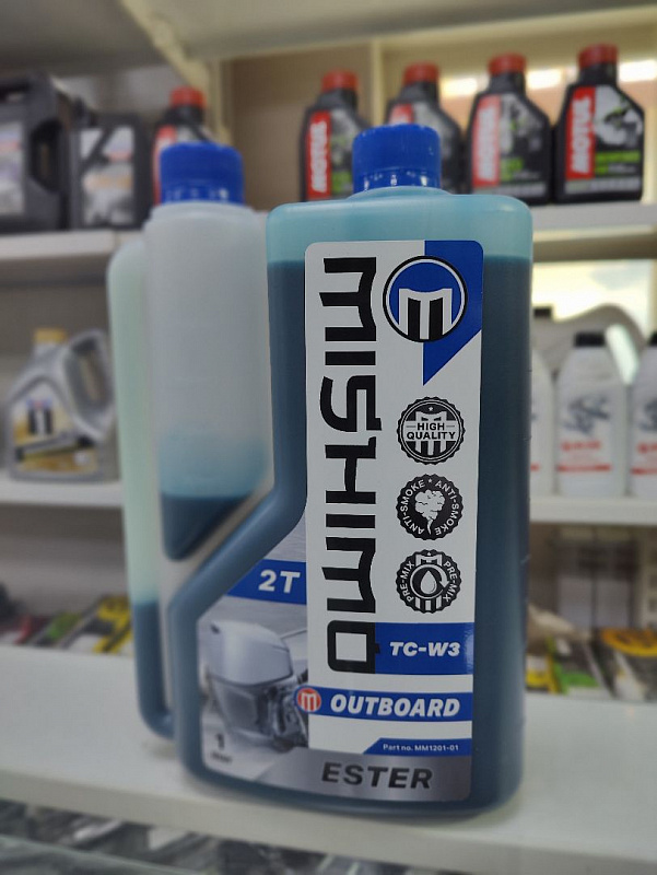 Масло MISHIMO 2T OUTBOARD (ESTER) полусинтетика 1 л в Элисте