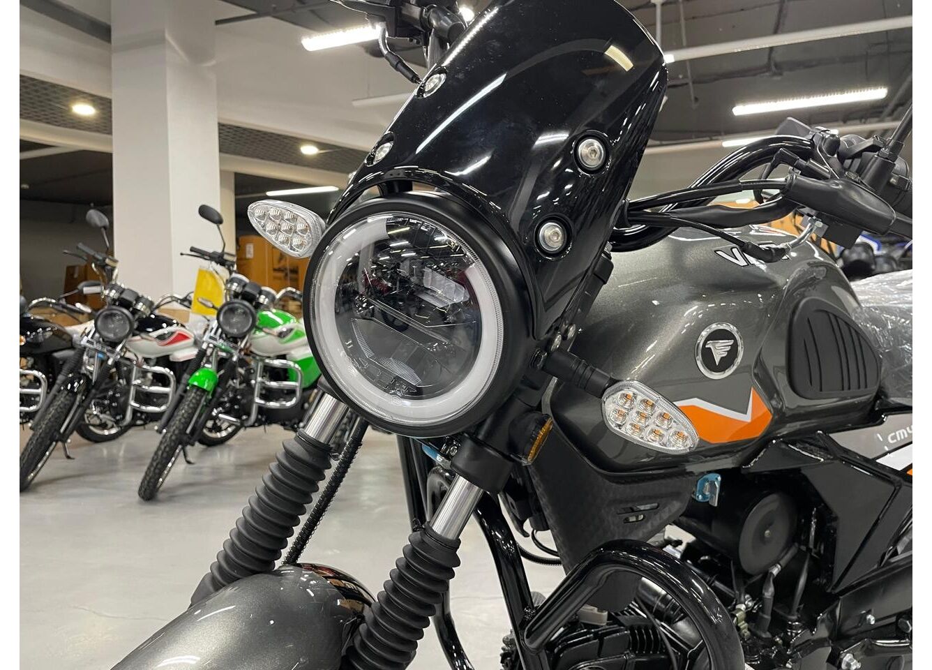 Мопед VMC NOVA 49сс (125сс) Led Full, дисковый тормоз, RKB RATO с баланс. валом, сигнализация в Элисте