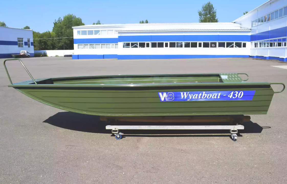 Алюминиевая лодка  Wyatboat-430 Master Fish в Элисте