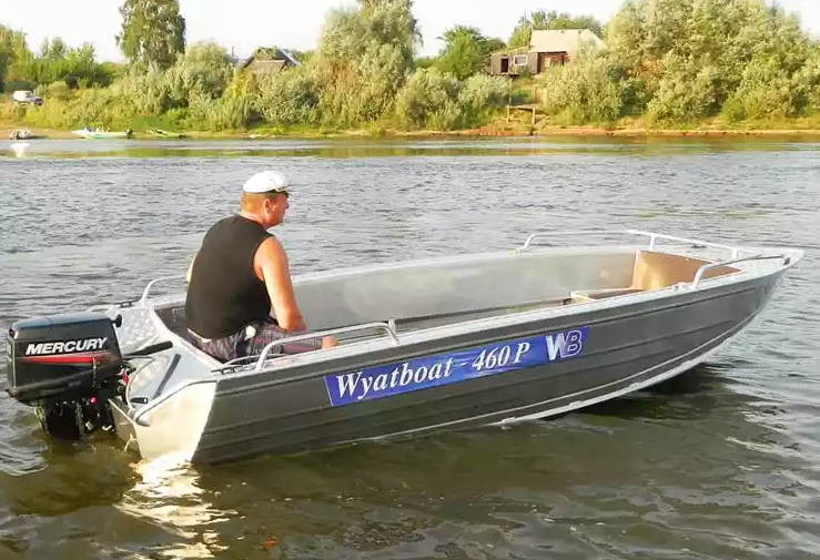 Алюминиевая лодка Wyatboat-460 P в Элисте
