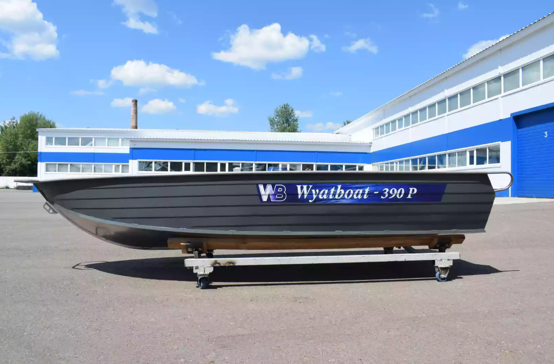 Алюминиевая лодка Wyatboat-390Р Fish в Элисте