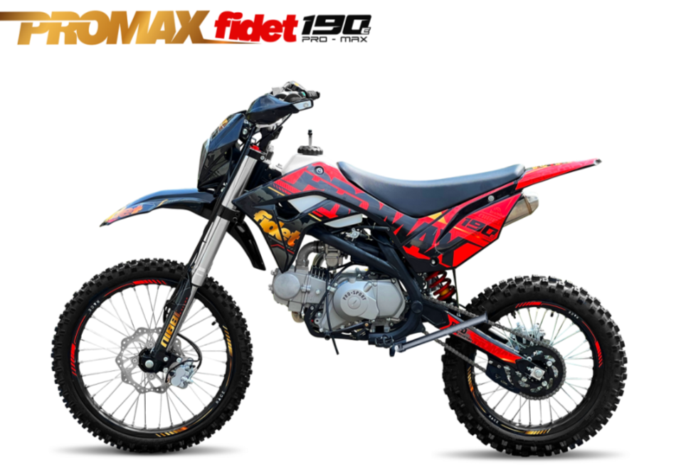 Мотоцикл (питбайк) PROMAX FIDET (ФАЙДЕТ) 190E MAX PRO LUX 19/16 в Элисте
