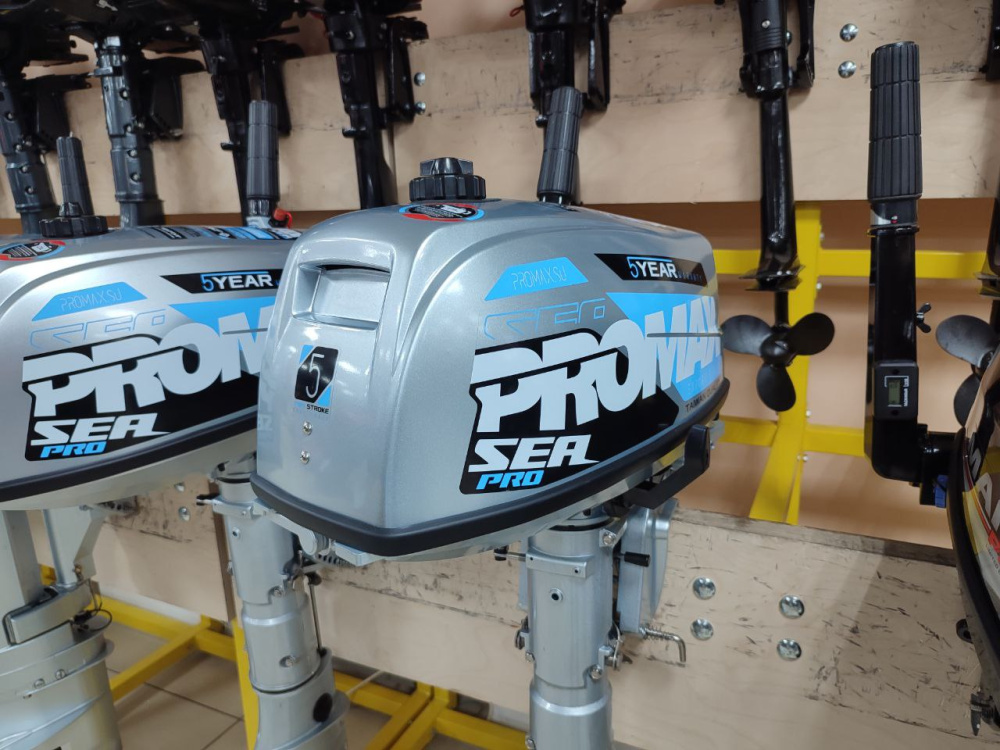 Лодочный мотор PROMAX SP5FHS (внешний бак 12 л) в Элисте