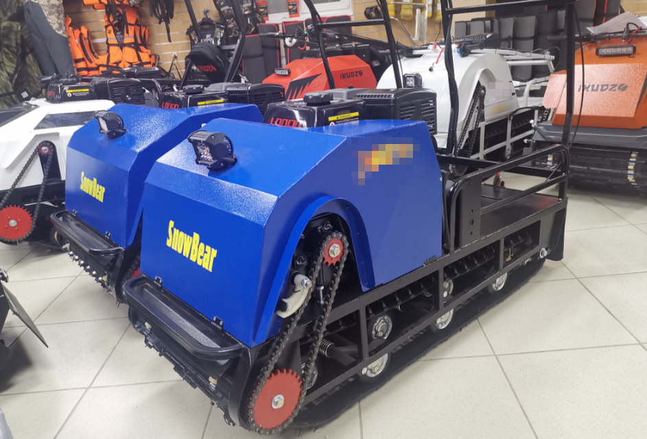 Мотобуксировщик SNOWBEAR 500 LONG 15  (длинная база) в Элисте