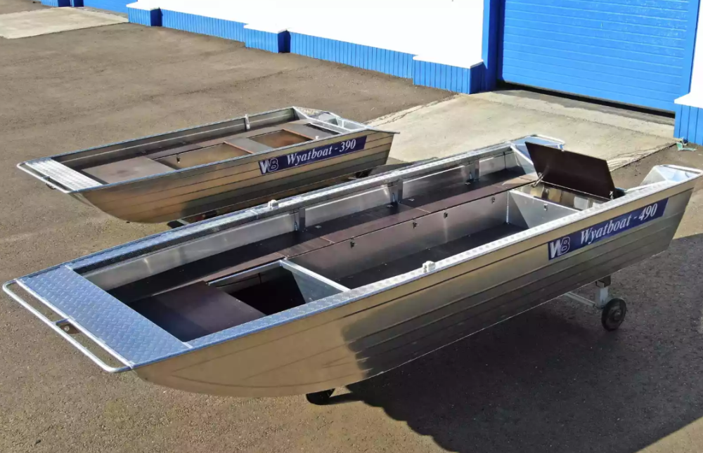 Алюминиевая лодка Wyatboat-490 Jonboat в Элисте