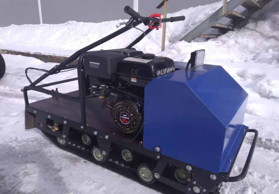 Мотобуксировщик AhtaR ЗИМА с реверсом (задний ход) в Элисте