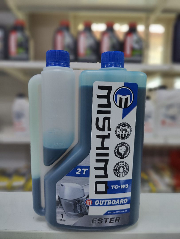 Масло MISHIMO 2T OUTBOARD (ESTER) полусинтетика 1 л в Элисте