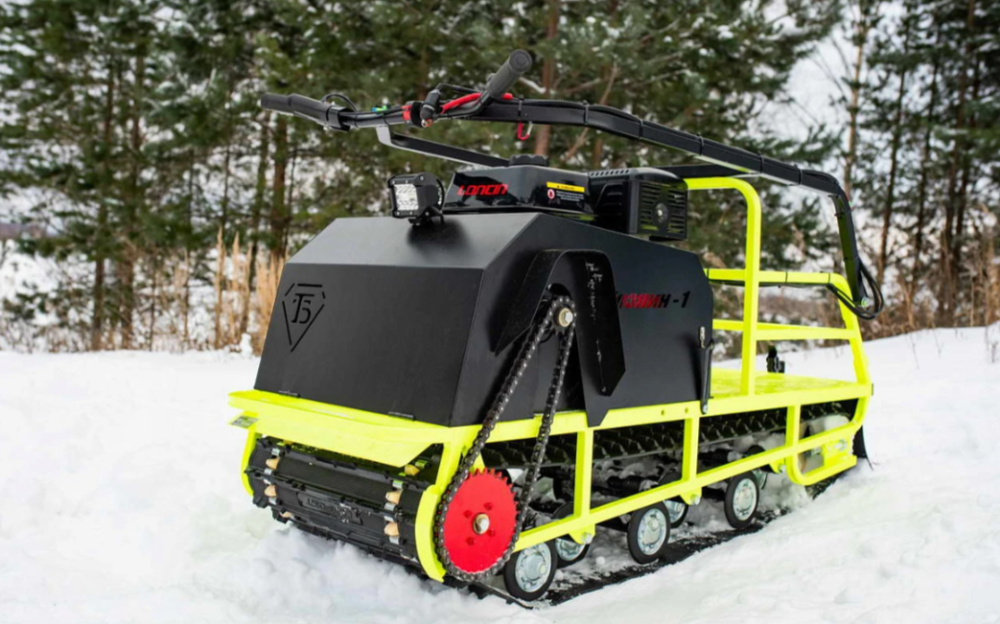 Мотобуксировщик Бурлак ХОЗЯИН-1 (капот металл) в Элисте