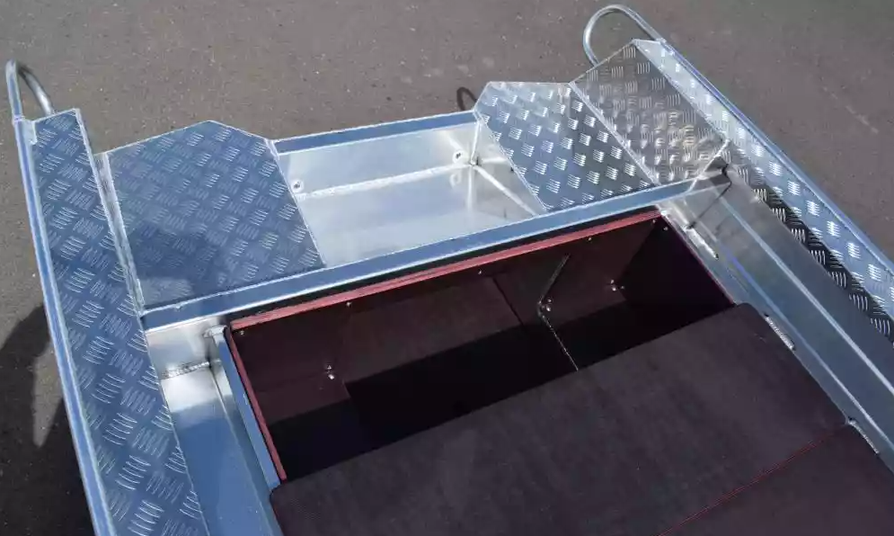 Алюминиевая лодка Wyatboat-390Р Fish в Элисте