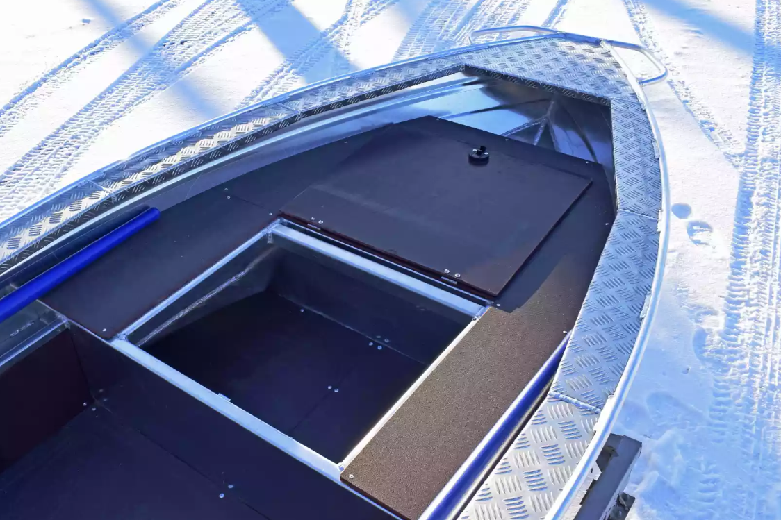 Алюминиевая лодка Wyatboat-370 Р FISH в Элисте