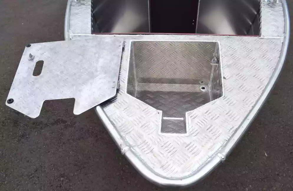 Алюминиевая лодка Wyatboat-390 DCM Увеличенный борт в Элисте