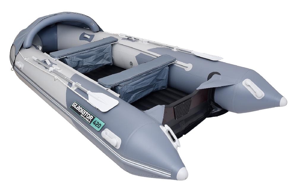 НАДУВНАЯ ЛОДКА GLADIATOR E420PRO в Элисте