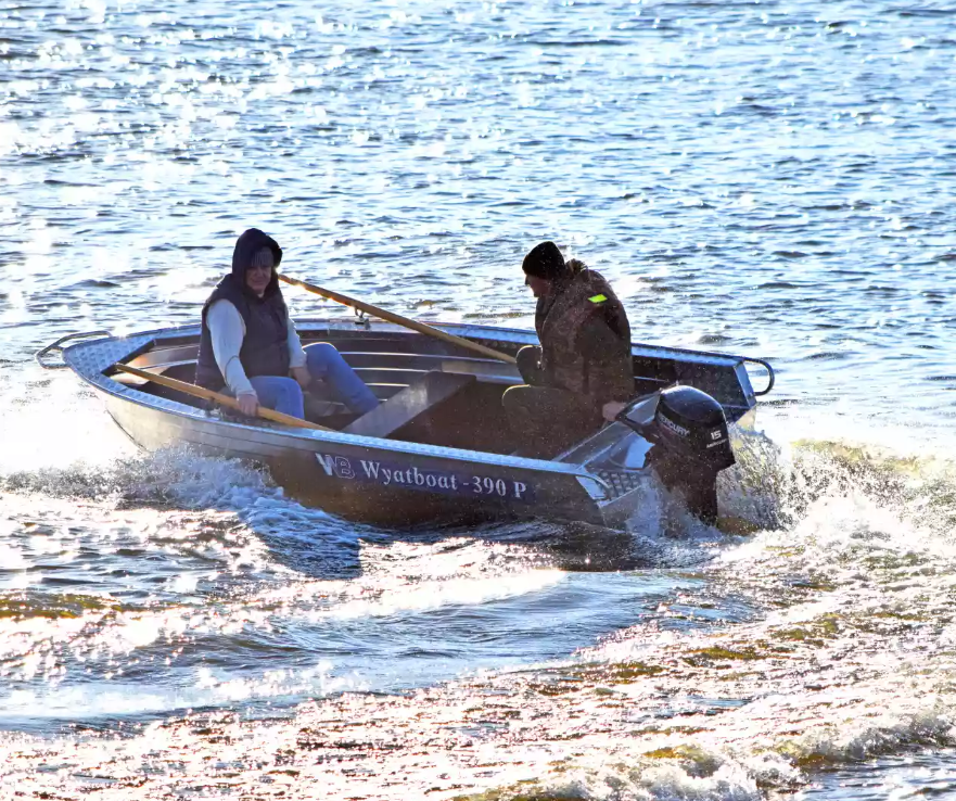 Алюминиевая лодка Wyatboat-390 P в Элисте