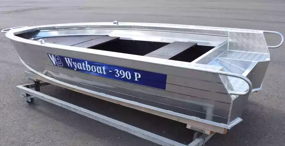 Алюминиевая лодка Wyatboat-390Р Fish в Элисте