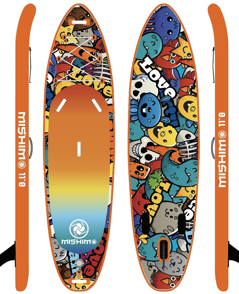 SUP (САП) Доска MISHIMO CRAZY-LINE 9.5’ (305см) в Элисте